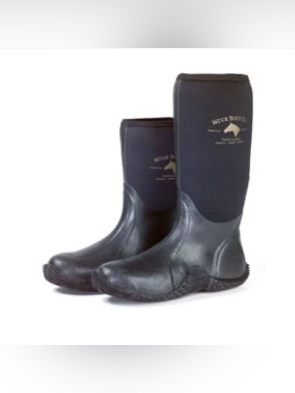 Muck Boot Women's Black Tall Waterproof Work barn Boot